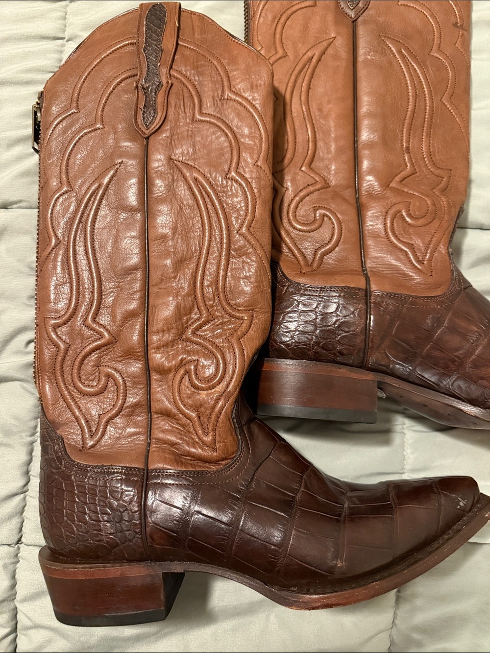Roper Alligator Boots - Picture 2 of 7